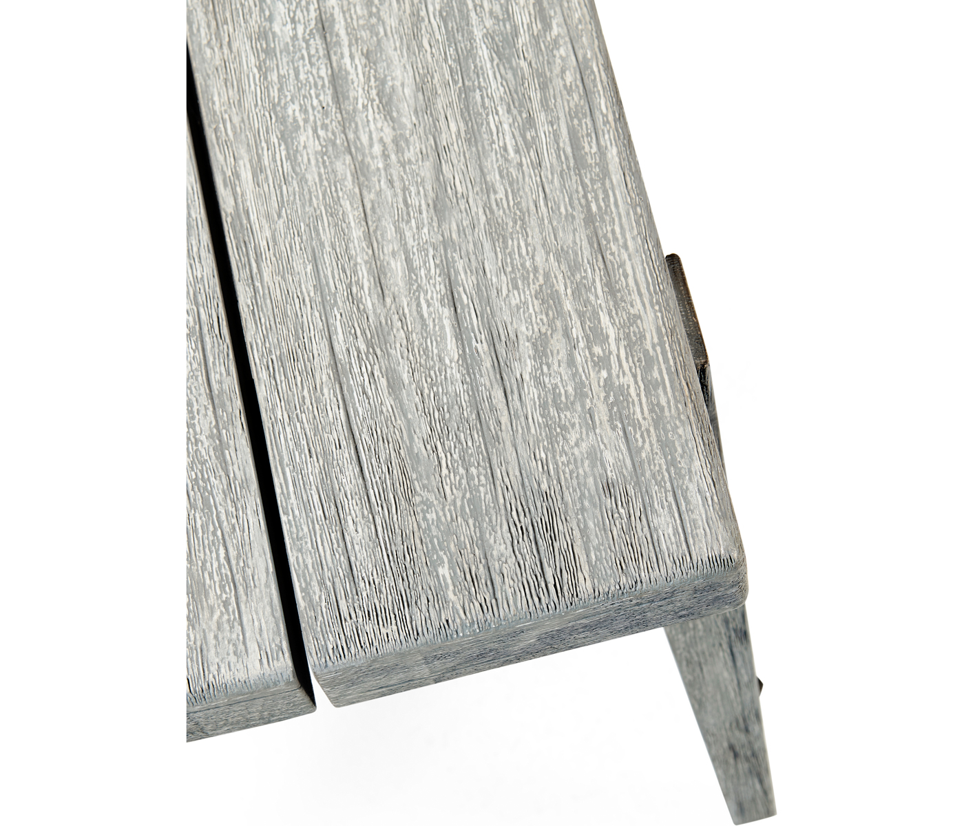 Small Rectangular Cloudy Grey Stool