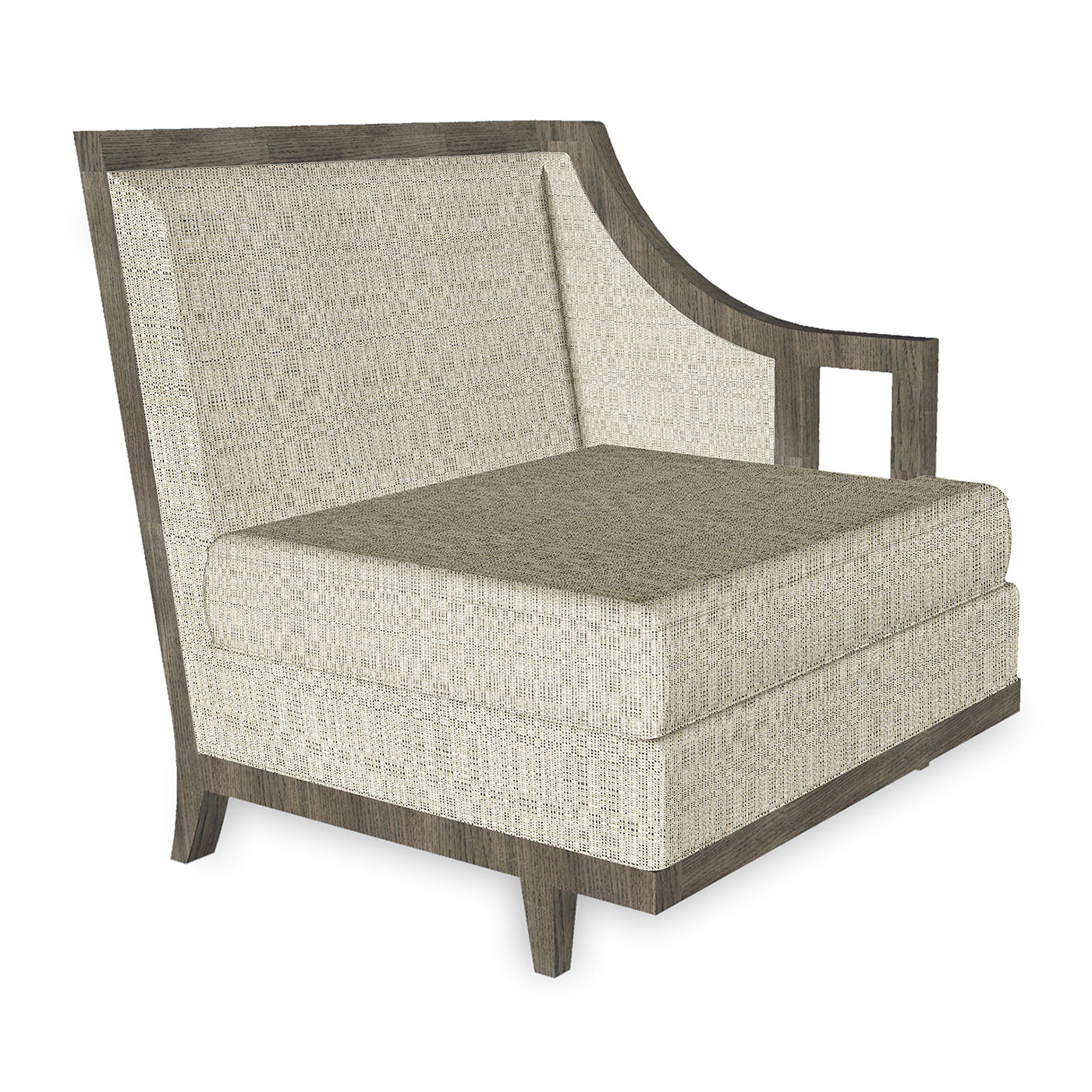 Grey & Tan Rattan Left One-Seat Sofa Sectional 29