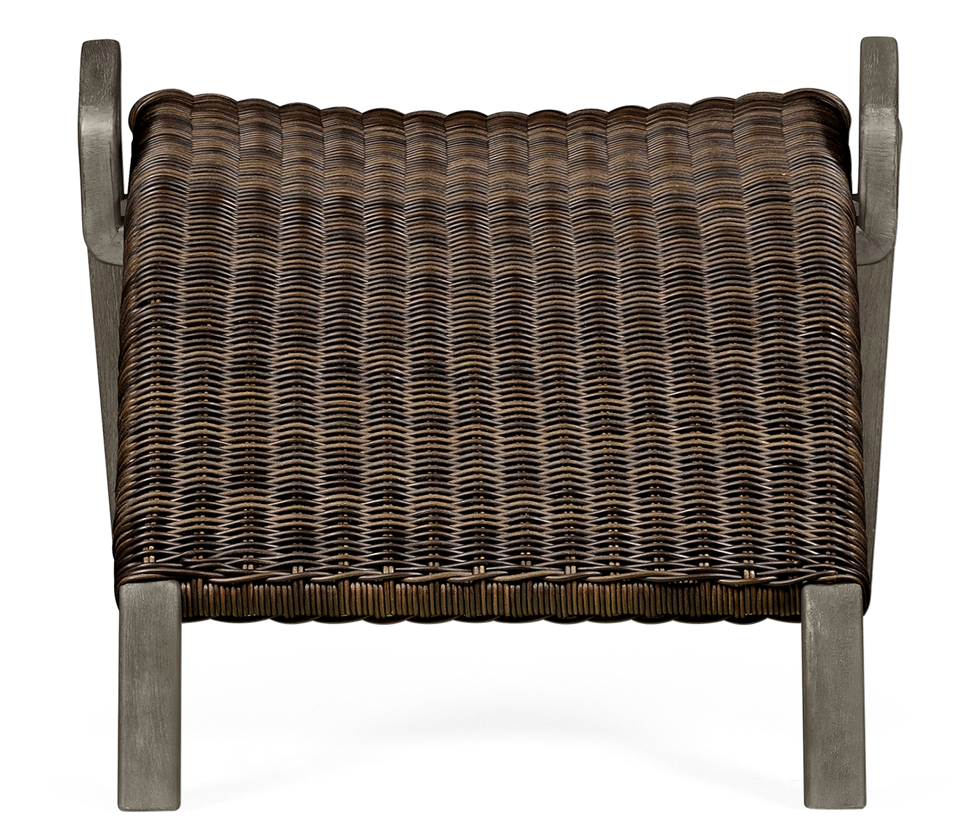 Foot Rest Only - Connects with Grey & Rattan Lounge Chair 550008-LGW
