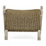 Foot Rest Only - Connects with Navajo Sand & Rattan Lounge Chair 550008-PNS