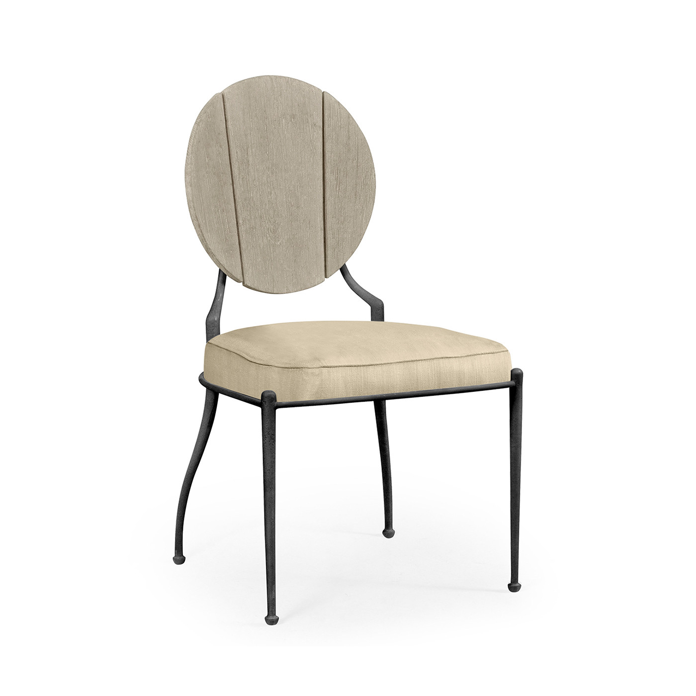 Circle Back Navajo Sand & Iron Dining Side Chair