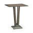 Square Grey Bar Table with a Terrazzo Base 32