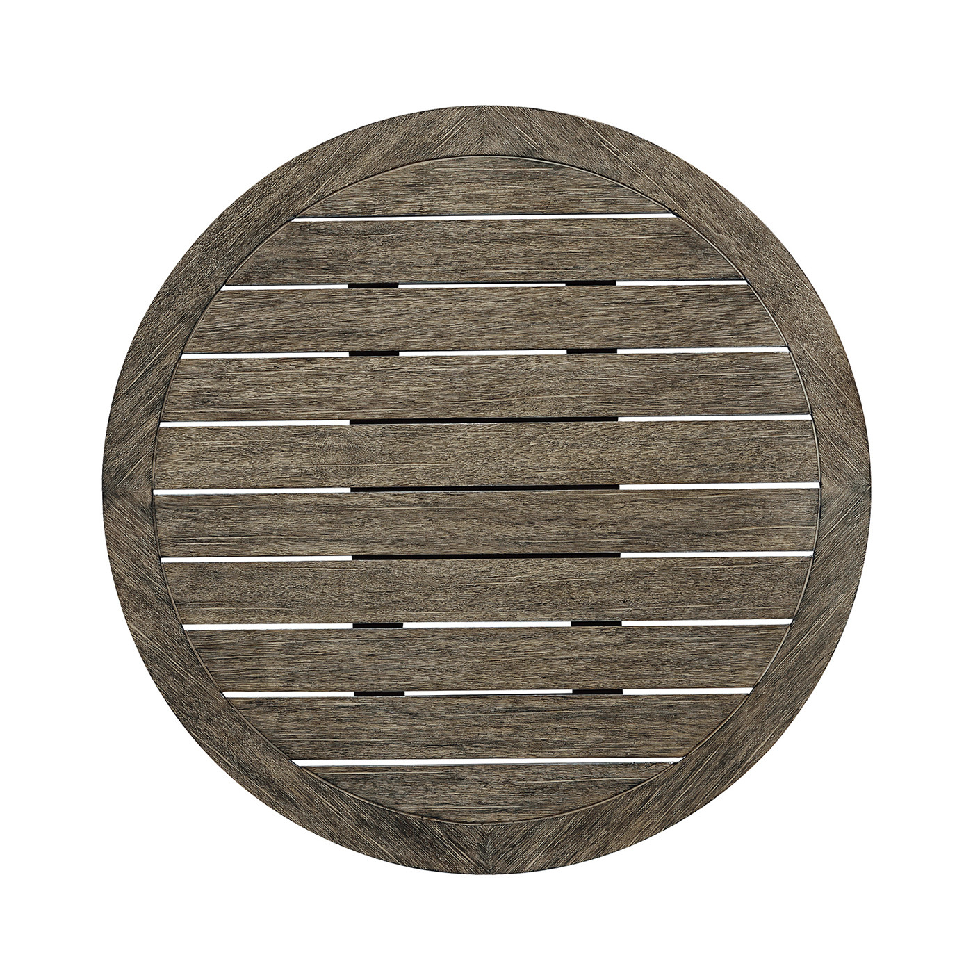 Round Grey Counter Table with a Terrazzo Base 36