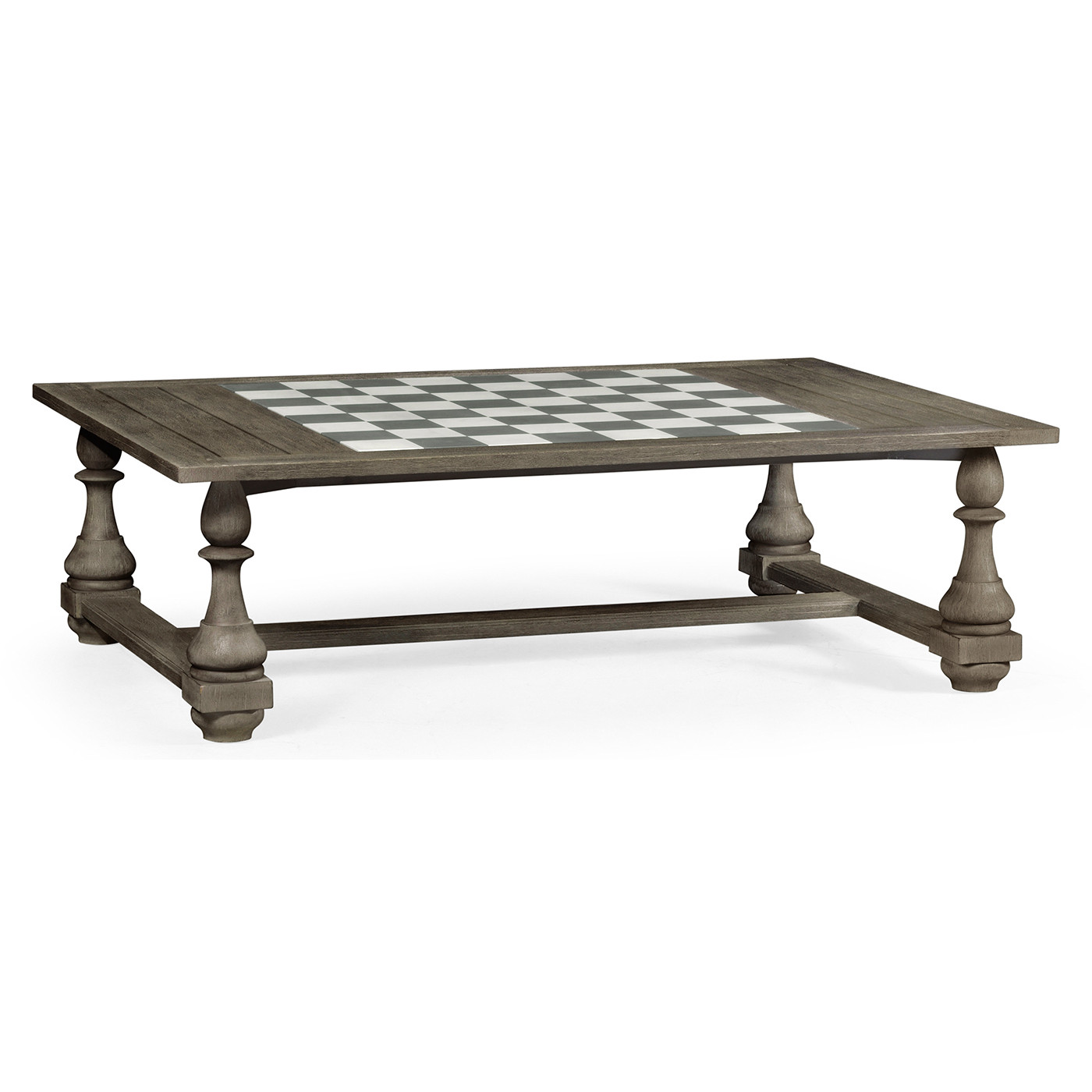 Rectangular Grey Games Coffee Table