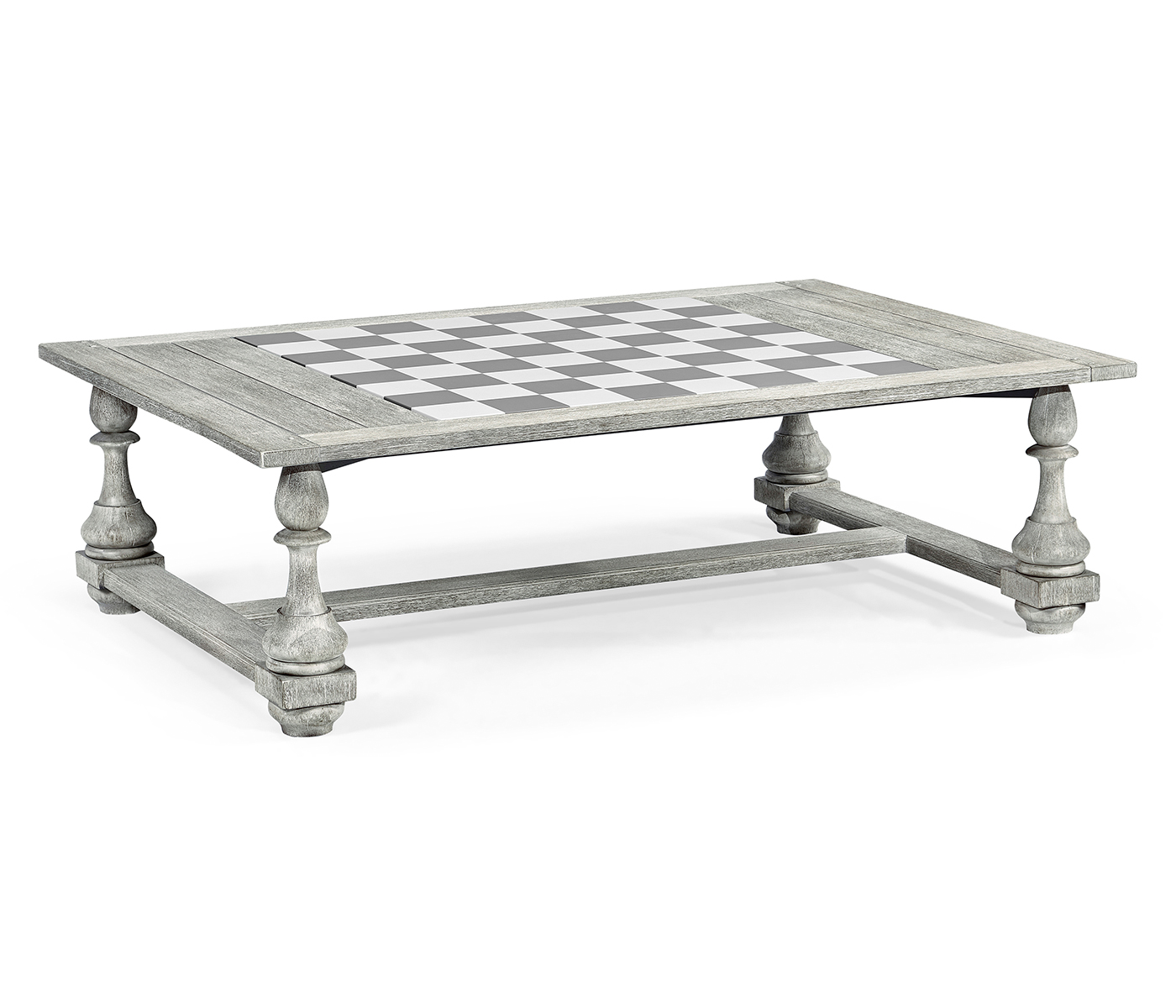 Rectangular Cloudy Grey Games Coffee Table