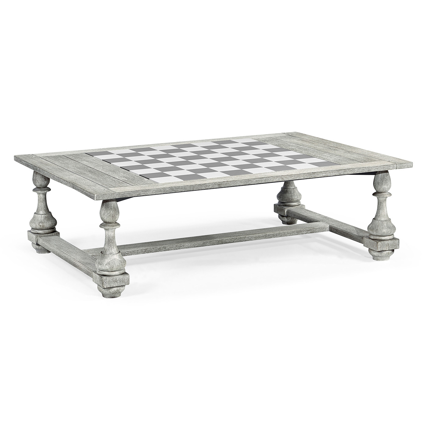 Rectangular Cloudy Grey Games Coffee Table
