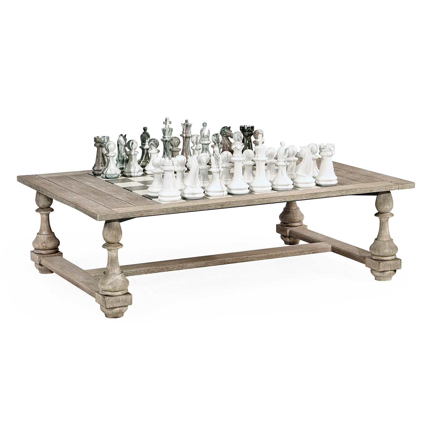 Rectangular Navajo Sand Games Coffee Table