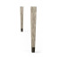 Rectangular Navajo Sand & Rattan Dining Table 80