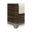 Grey & Rattan Chair