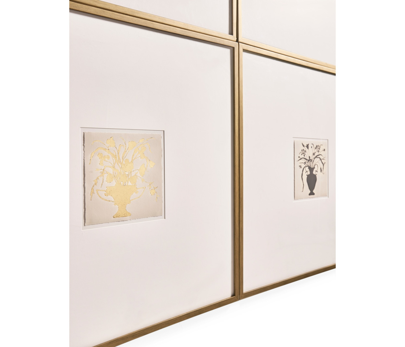 Bouquet Silhouettes - Set of 4