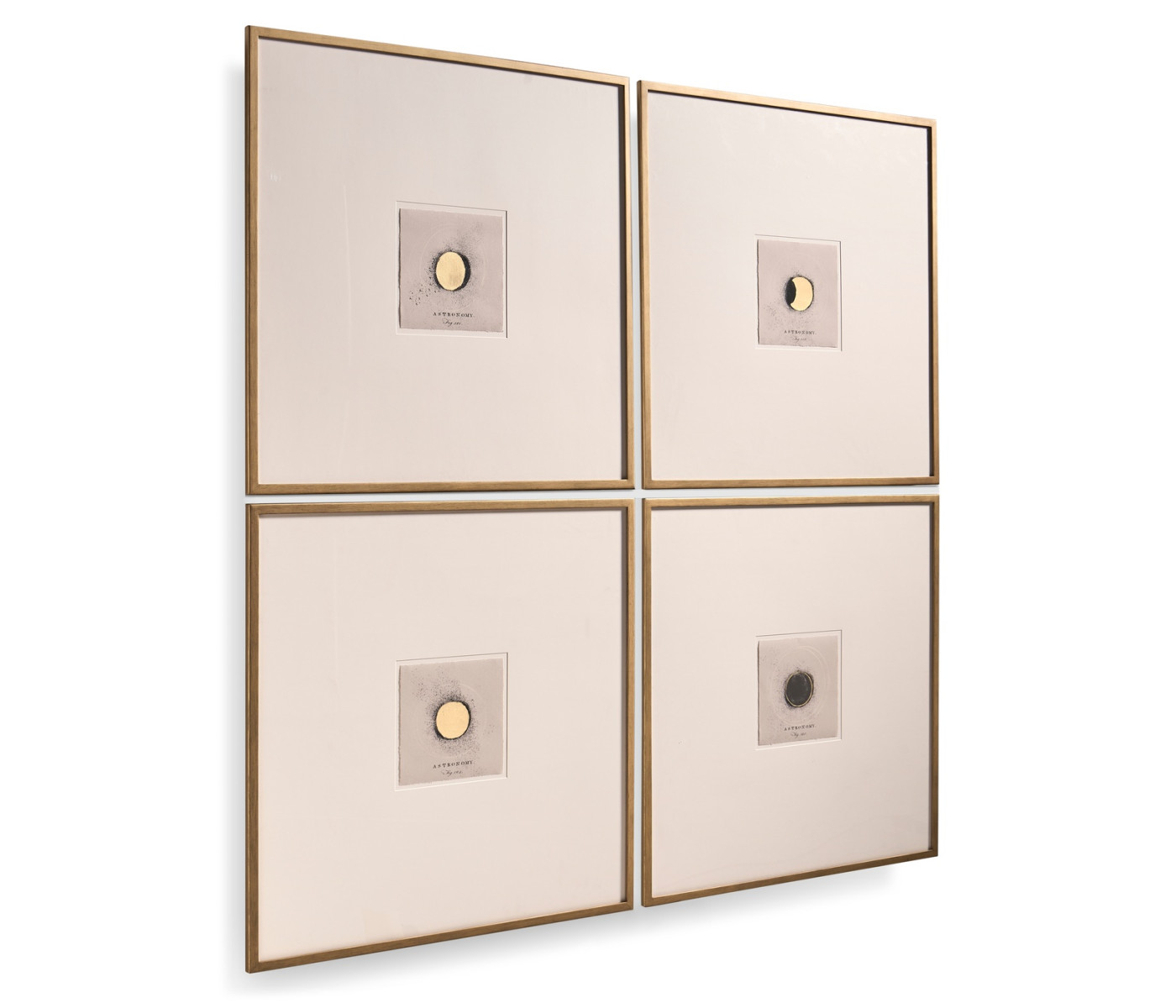 Antique Astronomy - Set of 4